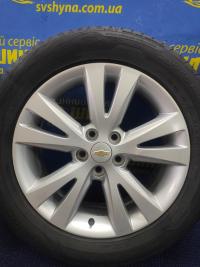 Chevrolet OEM 95470768 7x18 5x115 ET45 DIA70,4 (silver)