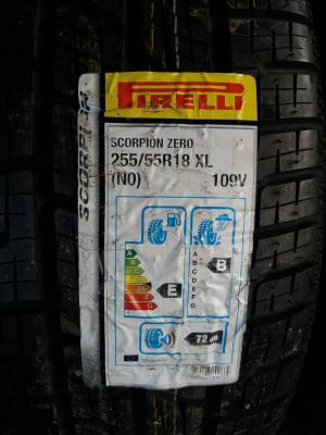 Шины б/у Pirelli Scorpion Zero 255/55 R18 с остатком протектора 10 мм ...