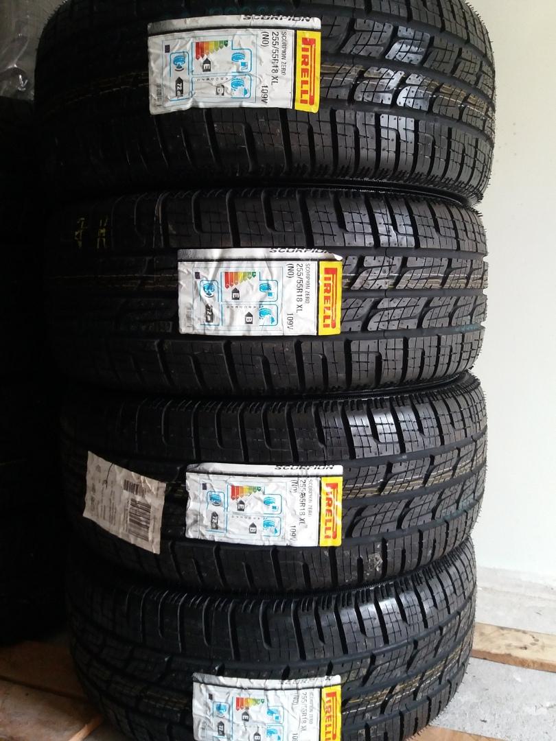 Шины б/у Pirelli Scorpion Zero 255/55 R18 с остатком протектора 10 мм ...