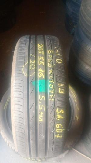 Bridgestone Turanza T001 205/55 R16 91Q остаток 5,5 мм