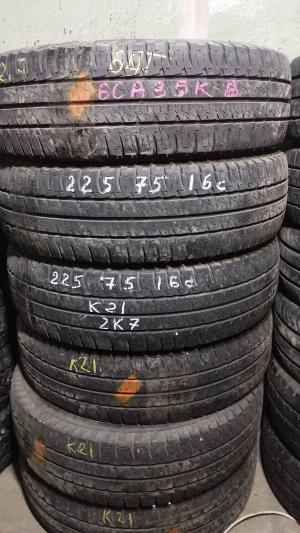 Michelin Agilis Camping 225/75 R16C остаток 6,5 мм
