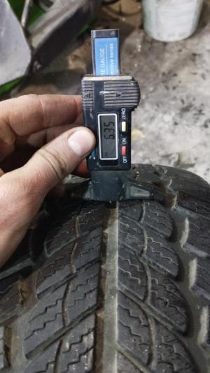 Riken Snowtime 195/60 R15 88T остаток 6,5 мм