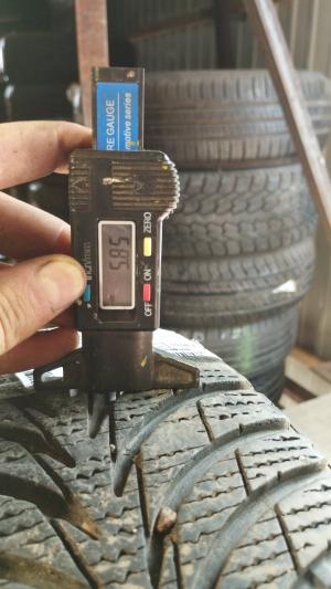 Goodyear UltraGrip Ice+ 185/60 R15 88T XL остаток 6 мм