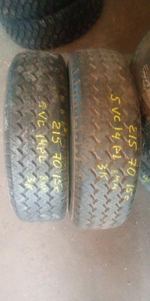 Michelin XC Camping 215/70 R15C 109/107 остаток 8 мм