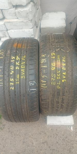 Continental ContiSportContact 2 275/40 ZR19 101Y остаток 7,5 мм