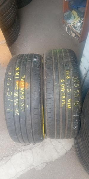Continental ContiPremierContact 205/55 R16 91V остаток 6 мм