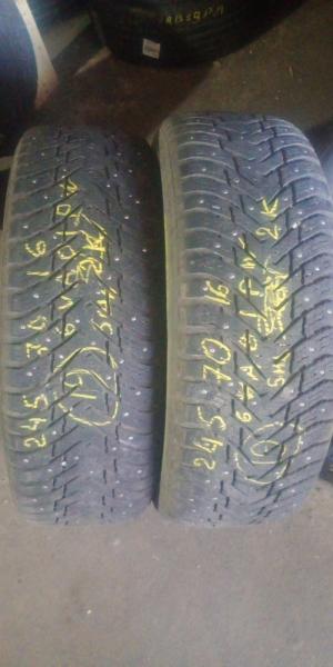 Nokian Hakkapeliitta 8 SUV 245/70 R16 111T XL N0 остаток 6 мм