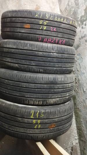 Continental EcoContact 6 215/55 R17 XL остаток 5,5 мм