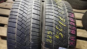 Continental ContiWinterContact TS 830P 225/50 R18 Run Flat SSR остаток 5,5 мм