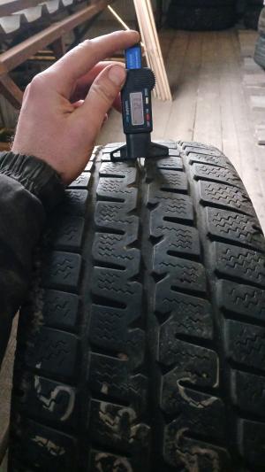 Matador MPS-530 Sibir Snow Van 215/65 R16C 109/107R остаток 7,5 мм