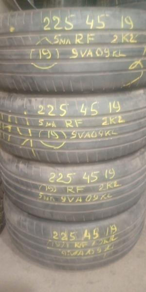 Dunlop SP Sport Maxx RT2 225/45 R19 92R остаток 5 мм