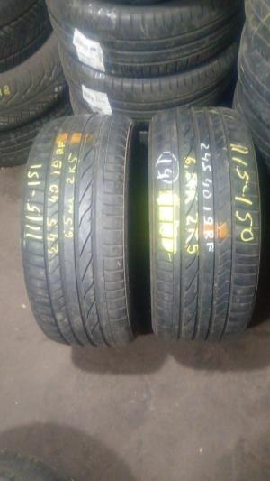 Bridgestone Potenza RE050 A 245/40 ZR19 94W остаток 6,5 мм