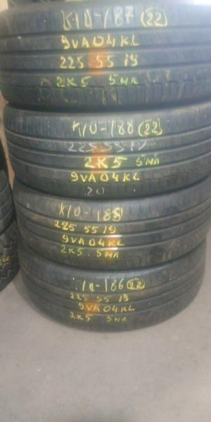 Continental PremiumContact 6 225/55 R19 99V остаток 5 мм