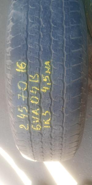 Bridgestone Dueler H/T 840 245/70 R16 111S XL остаток 4,5 мм