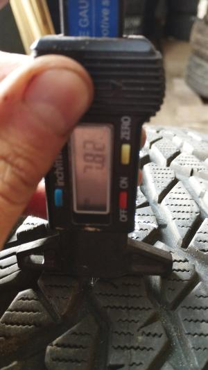 Nokian WR D4 225/55 R17 97H Demo N0 остаток 8 мм