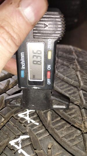 Michelin Alpin A4 225/55 R17 97H Demo остаток 8,5 мм