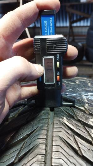 Michelin Pilot Alpin 5 235/55 R19 остаток 7,5 мм