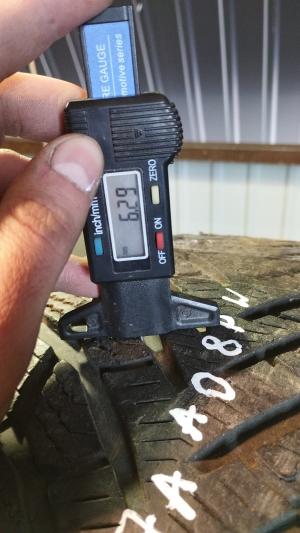 Goodyear Eagle Ultra Grip GW-3 245/55 R17 остаток 6,5 мм