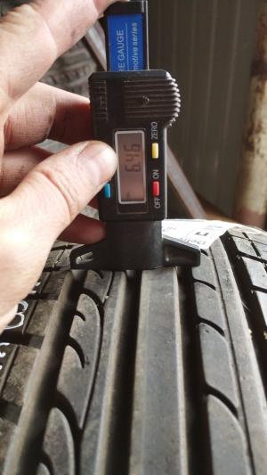 Dunlop SP Sport FastResponse 195/65 R15 остаток 6,5 мм