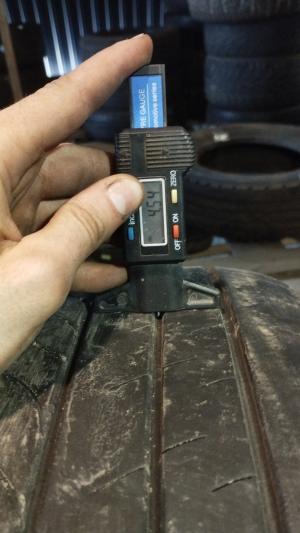 Bridgestone Dueler H/L 33 235/55 R20 остаток 5 мм