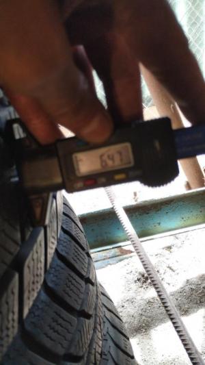 Uniroyal MS Plus 66 185/65 R15 остаток 6,5 мм