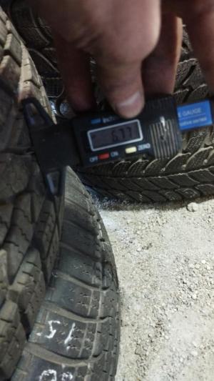 Kormoran SnowPro B2 185/60 R15 остаток 7 мм