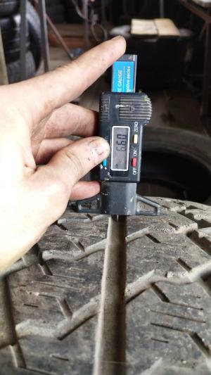 Hankook Radial RA10 235/65 R16C 115/113R остаток 6,5 мм