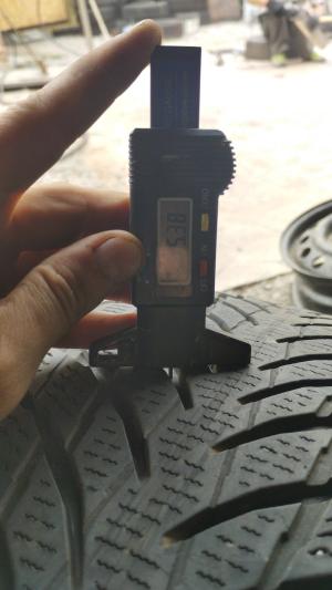 Nokian WR Snowproof 225/55 R17 101V XL N0 остаток 6 мм