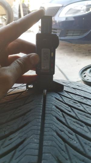 Michelin Pilot Alpin 5 225/60 R18 104H XL остаток 5,5 мм