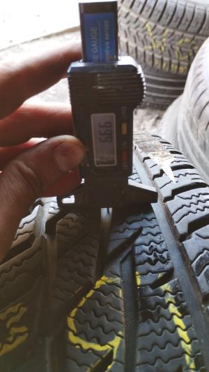 Matador MP-92 Sibir Snow 185/65 R15 88T остаток 6,5 мм