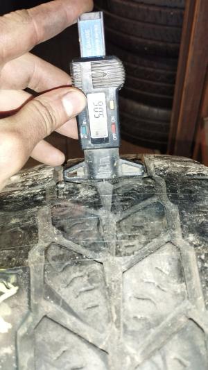 Goodyear Cargo UltraGrip 215/65 R16C 109/107R остаток 6 мм