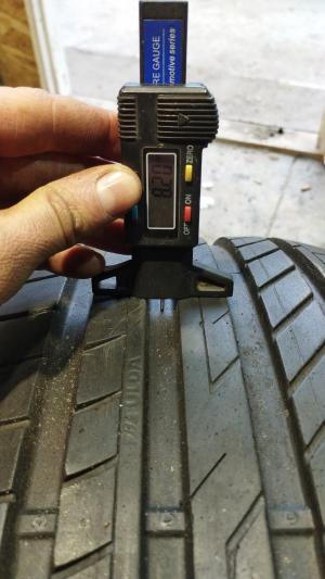 Fulda SportControl 225/45 ZR17 91Y остаток 8,5 мм