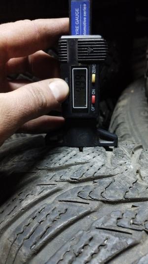 Goodyear UltraGrip 8 185/65 R15 88T остаток 5 мм