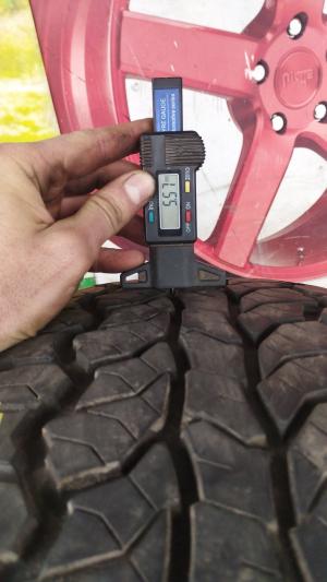 Powertrac Power Lander A/T 255/70 R16 111T остаток 5,5 мм