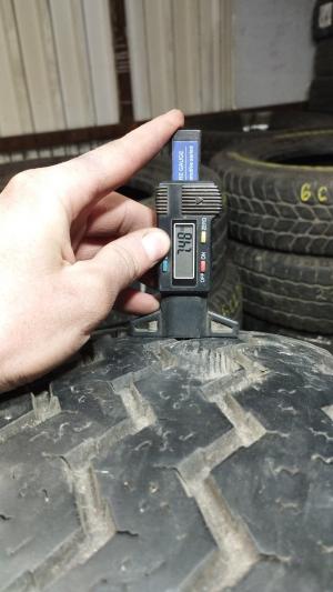 Michelin XC Camping 215/75 R16C 113/111Q остаток 7,5 мм