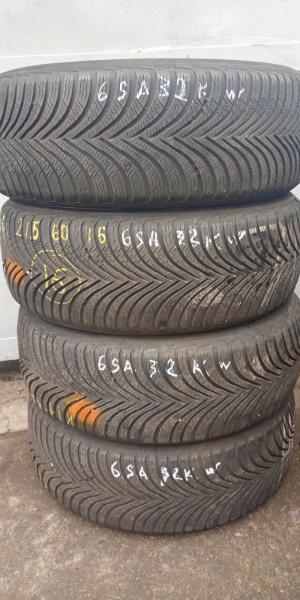 Michelin Alpin 5 215/60 R16  остаток 6,5 мм