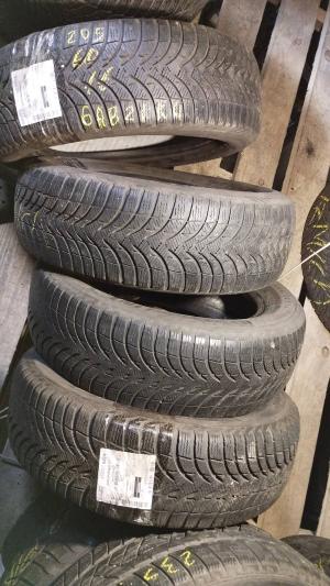 Michelin Alpin A4 205/60 R16  остаток 7 мм