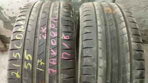 Continental PremiumContact 7 215/55 R17 XL остаток 5 мм