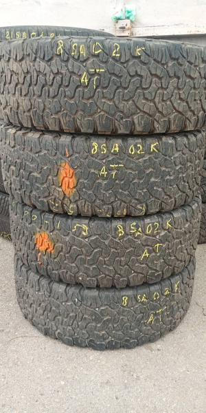 BFGoodrich All Terrain T/A KO2 265/60 R18 остаток 6,5 мм