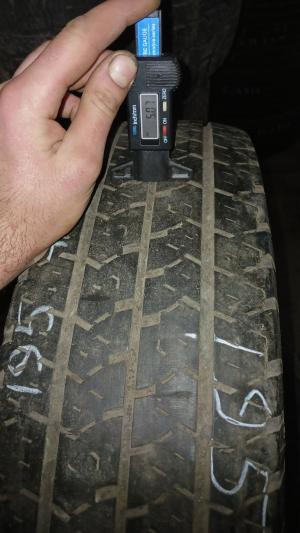 Barum Vanis 195/75 R16C 107/105R остаток 5 мм