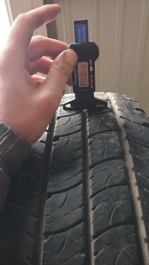 Goodyear Cargo Marathon 195/65 R16C 100/98T остаток 5,5 мм