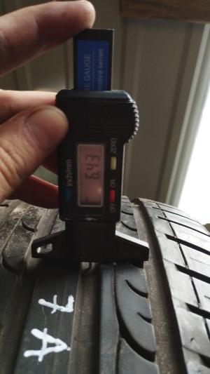 Dunlop SP Sport FastResponse 225/45 ZR17 91W остаток 6,5 мм