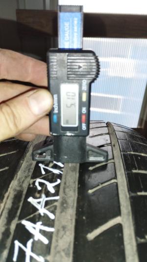 Michelin Primacy HP 225/55 ZR17 97W остаток 5 мм