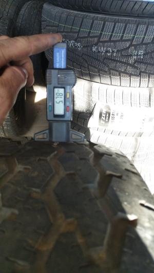 Michelin Radial XCH4 255/75 R15 104S остаток 6 мм