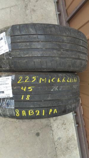 Michelin Pilot Sport 4 225/45 ZR18 91W остаток 5 мм