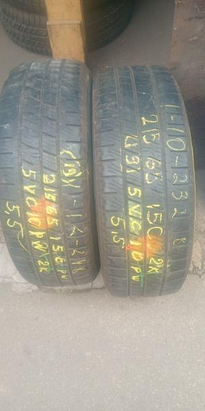 Goodyear Cargo Vector 2 215/65 R15C 104/102T остаток 5,5 мм