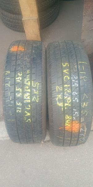 Bridgestone Duravis R410 215/65 R15C 104/102T остаток 8 мм