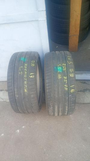 Dunlop SP Sport MAXX GT 255/35 R19 96U XL остаток 5,5 мм