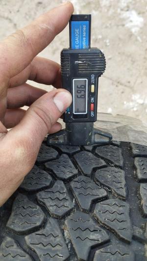 Dayton Van Winter 215/70 R15C 109/107R остаток 7 мм