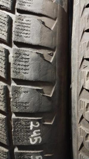 Bridgestone Blizzak DM-V1 245/55 R19 Demo остаток 8,5 мм